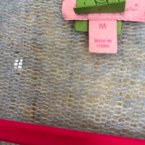 Lilly Pulitzer Cashmere sweater Baby blue M - Picture 5 of 5